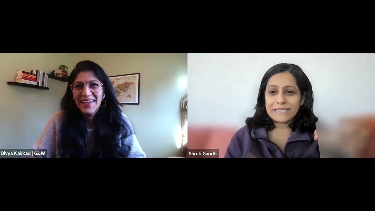 Fireside Chat with Shruti Gandhi, Array VC